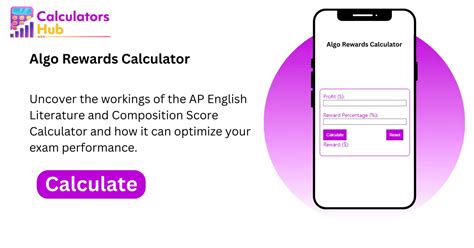algo rewards calculator.